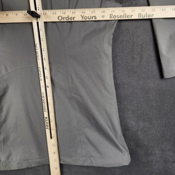 Patagonia All Time Shell Jacket Womens Small Gray Rain Coat Waterproof 27185 - Picture 10 of 13